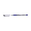 Universal Stick Gel Pen, Medium 0.7mm, Blue Ink, Silver/Blue Barrel, PK12 39621